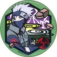 バッジ・ピンズ はたけカカシ 「NARUTO-ナルト-疾風伝 切り絵シリーズ 和紙缶バッジ」