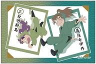 バッジ・ピンズ 三反田数馬＆善法寺伊作 「忍たま乱太郎 トレーディングスクエア缶バッジ かるた風 壱の段」