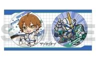 バッジ・ビンズ 九頭竜リョータ＆シンカリオン E7かがやきドリルフォーム 缶バッジセット 「シンカリオン チェンジ ザ ワールド」 รูปภาพ 1