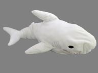 ぬいぐるみ サメ(ホワイト) カブッとBIGサメシャーク4 ぬいぐるみ