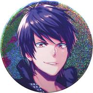 バッジ・ピンズ(キャラクター) 金城剛士 1stジャケット柄ホログラム缶バッジ 「B-PROJECT」 LOVE＆ART FAMILY MTG2018 物販購入特典 รูปภาพ 1