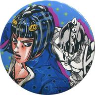 バッジ・ピンズ(キャラクター) ブローノ・ブチャラティ(ブルー) 「ジョジョの奇妙な冒険 第五部 黄金の風 コレクション缶バッジ」 荒木飛呂彦原画展 JOJO -冒険の波紋-グッズ