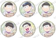 バッジ・ビンズ 全6種セット 「おそ松さん トレーディングホログラム缶バッジ vol.1」