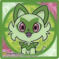 マグカップ・湯のみ ニャオハ オリジナルクリアコースター 「ポケットモンスター スカーレット・バイオレット Pokemon Cafe」 ドリンク注文特典 รูปภาพ 1