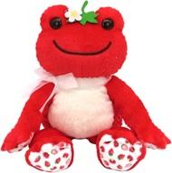 ぬいぐるみ ピクルス(いちご) いちごシリーズ ビーンドール 「pickles the frog-かえるのピクルス-」 imagen 1