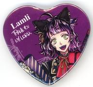 バッジ・ピンズ ラムリ・ベネット ハート缶バッジ 「悪魔執事と黒い猫 in ナンジャタウン Dear My Load.」 ミニゲーム Decoration★クリスマスツリーくじ B賞 รูปภาพ 1
