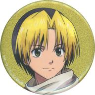 バッジ・ピンズ 進藤ヒカル(顔アップ) 「ヒカルの碁 描き下ろし 冬の歩み・和装ver. トレーディンググリッター缶バッジ」