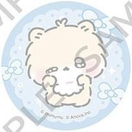 バッジ・ビンズ ねみゅ 「てんしのわんこ『ふにゅ』 トレーディングホログラム缶バッジ」 Bild 1