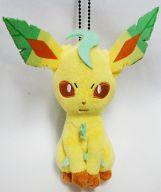 ぬいぐるみ 183.リーフィア MYポケモンコレクション 劇場版ぬいぐるみ2〜2013〜 「劇場版ポケットモンスター ベストウイッシュ 神速のゲノセクト ミュウツー覚醒/ピカチュウとイーブイフレンズ」 รูปภาพ 1