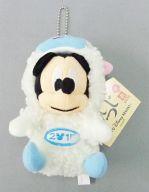 ぬいぐるみ ミッキー(ひつじの着ぐるみ) ぬいぐるみバッジ 「ディズニー」 東京ディズニーリゾート限定 2015年ニューイヤーグッズ Bild 1