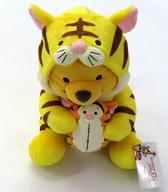 ぬいぐるみ プーさん ぬいぐるみ(M) EVERYONE IS TIGGER 「ティガー・ムービー/プーさんの贈りもの」 ディズニーストア限定