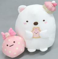 ぬいぐるみ しろくまとふろしき ぬいぐるみ(2体セット) 「一番くじ すみっコぐらし〜すみっコのスイーツタイム〜」 ラストワン賞