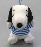 ぬいぐるみ スヌーピー(ブルー) ボーダースタイルぬいぐるみ 「PEANUTS(SNOOPY)」 รูปภาพ 1