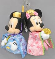 ぬいぐるみ ミッキーマウス＆ミニーマウス(ひなまつり2019) ぬいぐるみバッジセット 「ディズニー」 東京ディズニーリゾート限定