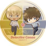 バッジ・ピンズ 降谷零＆松田陣平 「名探偵コナン デフォルメ 缶バッジ」 image 1