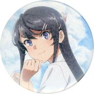 バッジ・ピンズ 桜島麻衣(レア) 「青ブタFes -青春ブタ野郎はカラフルアルバムの夢を見ない- ランダム缶バッジ」 รูปภาพ 1