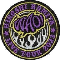 バッジ・ピンズ 神谷浩史 刺繍缶バッジ(パープル) 「Kiramune Presents Hiroshi Kamiya LIVE TOUR 2023 WAO!」 カプセル景品 Bild 1