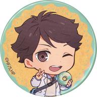バッジ・ビンズ 及川徹 「ハイキュー!!×ジャックインザドーナツ ランダム缶バッジ」