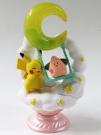 トレーディングフィギュア 1.ピカチュウ＆ピィ 「ポケットモンスター STARRIUM SERIES 夢見る月夜の星散歩」 Bild 1
