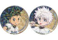 バッジ・ピンズ ゴン＆キルア バファローズ / 描き下ろし ホログラム缶バッジセット 「HUNTER×HUNTER BASEBALL」