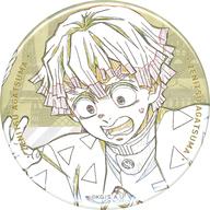 バッジ・ビンズ 我妻善逸 ワールドツアー描き下ろしイラスト57mm缶バッジ 「ワールドツアー上映 鬼滅の刃 絆の奇跡、そして柱稽古へ×ufotable DINING 前期」 お楽しみくじ景品