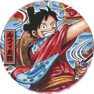 バッジ・ピンズ ルフィ太郎(モンキー・D・ルフィ) 「ワンピース コレクション缶バッジ “HEROES” 麦わらの一味 ワノ国Ver.」
