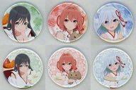 バッジ・ピンズ 全6種セット 「甘神さんちの縁結び 〜巫女姫の恋菓子譚〜 トレーディング缶バッジ ＜巫女姫の恋菓子譚＞」 Bild 1
