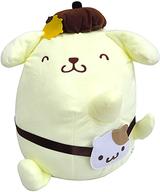 ぬいぐるみ プリン(にっこり) ポシェット持っておでかけルックBIGぬいぐるみ 「ポムポムプリン」 รูปภาพ 1