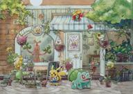 クリアファイル Pokemon Grassy Gardening A4クリアファイル 「ポケットモンスター」 ポケモンセンター限定 รูปภาพ 1