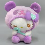 ぬいぐるみ ハローキティ(A/緑の鍵) ハートの鍵ぬいぐるみ 「パンダ ハローキティ」 gambar 1