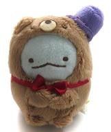 ぬいぐるみ とかげ(くま工場長) てのりぬいぐるみ 「映画 すみっコぐらし ツギハギ工場のふしぎなコ」 すみっコぐらしshop限定 画像 1