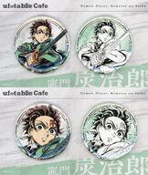 バッジ・ピンズ 全2種セット ペア缶バッジ 「鬼滅の刃 ufotable CHARACTERS Cafe×ufotable Cafe×マチ★アソビCAFE」 かふぇくじ 竈門炭治郎 C賞 รูปภาพ 1