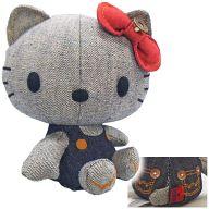 ぬいぐるみ ハローキティ デニムぬいぐるみ 「EDWIN×ハローキティ」