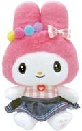ぬいぐるみ マイメロディ ギンガムデニム ぬいぐるみ(S) 「サンリオキャラクターズ」 Bild 1