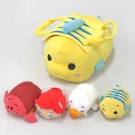 ぬいぐるみ ミニツム＆バッグセット(フランダー) ぬいぐるみ 「ディズニー TSUM TSUM -ツムツム-」 ディズニーストア限定