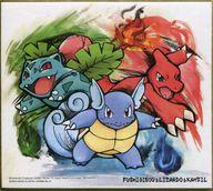 食玩 雑貨 13.リザード＆フシギソウ＆カメール 「ポケモン 色紙ART」 Bild 1
