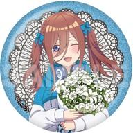 バッジ・ビンズ 中野三玖 「五等分の花嫁∽×中野区 五周年祭 グリッター缶バッジ BOX A(等身)」 รูปภาพ 1