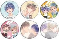 バッジ・ビンズ 全6種セット 「過剰妄想少年 缶バッジ 02.公式＆描き下ろしイラスト」 Bild 1