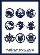 Pokemon Trading Card Game Deck Shield Sleeves Pokemon Emblem Kitakami image 1