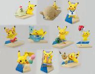 トレーディングフィギュア 全10種セット 「ポケットモンスター ミニフィギュアコレクション あつまれ!ピカチュウシーサイド」 ポケモンセンター限定