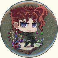 バッジ・ピンズ 花京院典明 ホロ缶バッジ 「ジョジョの奇妙な冒険 JOJO WORLD2」 ミニゲーム 血の儀式〜石仮面に選ばれし者〜/オーマイガッ! キッスのシールゲーム B賞 Bild 1