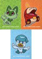 クリアファイル ホゲータ＆ニャオハ＆クワッス A4クリアファイル3枚セット 「ポケットモンスター スカーレット・バイオレット」