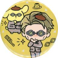 バッジ・ピンズ 七海健斗×ポムポムプリン 缶バッジ 「呪術廻戦×サンリオキャラクターズ」
