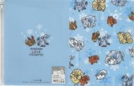 クリアファイル 総柄(雪) クリアファイル6ポケット 「ポケットモンスター×ITS’DEMO」 hình ảnh 1