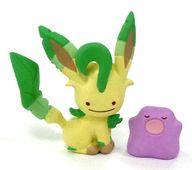 トレーディングフィギュア リーフィア＆メタモン 「ポケットモンスター フィギュアコレクション へんしん!メタモン Vol.7」 ポケモンセンター限定 hình ảnh 1