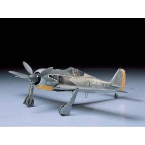 TAMIYA タミヤ 1/48 傑作機シリーズ フォッケウルフ Fw190 A-3 【61037】 プラモデル gambar 1