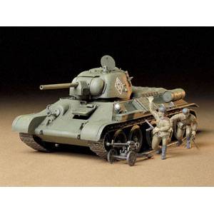 TAMIYA タミヤ 1/35 ソビエト T34/76戦車 1943年型チェリヤビンスク 【35149】 プラモデル รูปภาพ 1