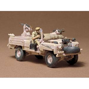 TAMIYA タミヤ 1/35 イギリス陸軍 S.A.Sランドローバー ピンクパンサー【35076】 プラモデル Bild 1