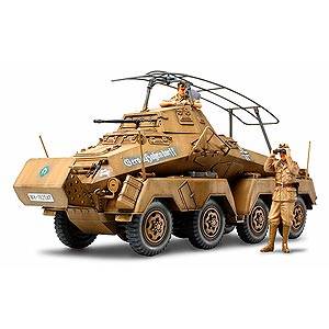 TAMIYA タミヤ 1/35MM ドイツ8輪重装甲車 Sd.Kfz.232「アフリカ軍団」【35297】 プラモデル