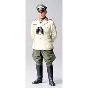 TAMIYA タミヤ 1/16 ワールドフィギュアシリーズ ドイツ・アフリカ軍団 ロンメル元帥 【36305】 プラモデル Bild 1
